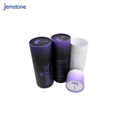 China Custom Eco Friendly Jemstone Biodegradable Wine Bottle Packaging Paperboard Round Tube Paper Wine Gift Box Paper Tube Packaging For Wine for sale