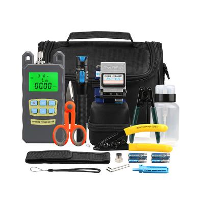 China FTTH FTTB FTTX Network Cheap Price Fiber Optic Splicing Tool Kit Fiber Optic Splicing Tool Kit Fiber Optic Cable Cold Tool Kit for sale