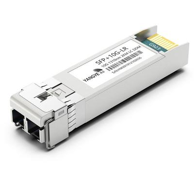 China FTTH YG-84 10G SFP Network Connection Module Transceiver 1310nm Single Mode Dual Fiber Optic Compatible For H3C Huawei Cisco Switches for sale