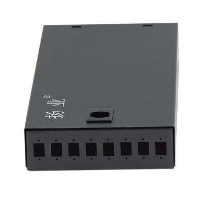 China Monitoring and Control Boxes YG-108 Small Terminal Box Fiber 8 Port The ODF Optical Fiber Optic SC Interface Telecom Level for sale