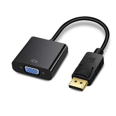 China COMPUTER 250mm DP Adapter Converter Cable Male To Female Laptop Connected To TV , Projector Support 1080P for sale