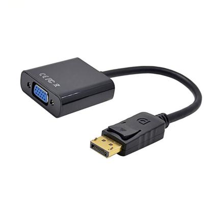 China YG-35 COMPUTER DP to VGA cable converter adapter converter cable laptop connected to TV, projector plug and play for sale