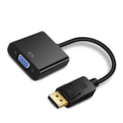 China COMPUTER 250mm Displayport DP Male To Female VGA Adapter Cable Compatible With Mainstream Operating Systems for sale