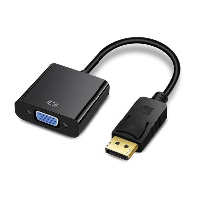 China YG-35 COMPUTER Displayport DP Male to VGA Female Adapter Cable Auto Recognition of Multiple Resolutions for sale