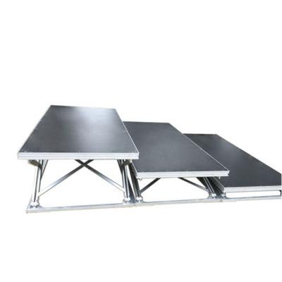 China Durable good quality adjustable mobile folding stage platform, x folding stage for sale for sale