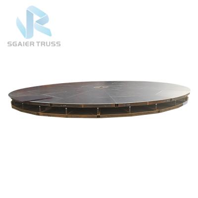 China Durable Rotating Platform Stage For Car Concert Stage Heavy Duty Lifting Equipment for sale