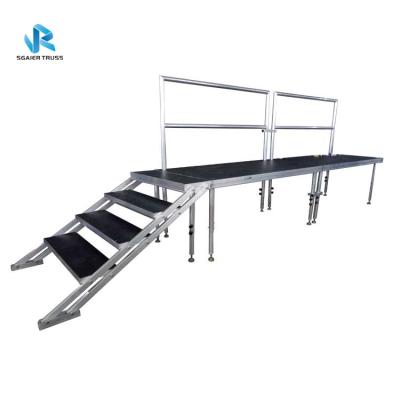 China Concert/Events/Newest Adjustable Aluminum Outdoor Festival Music Show/Car Show Stripper Dance Stage for sale