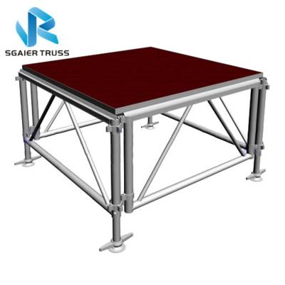 China Durable Portable Durable Aluminum Quickly Installed Wedding Stages For Sale for sale