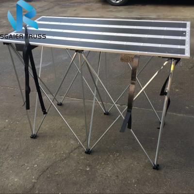 China Concert/Events/Show/Car Show/Music Boot Sagier Folding DJ Table For Night Club Bar Stage for sale