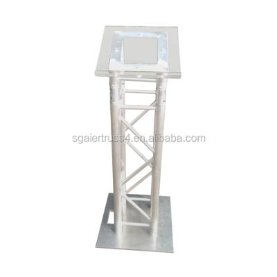 China Concert/Events/Exhibition Sgaier Truss Acrylic Lectern Desk Lectern/Adjustable Lectern Acrylic Lectern Podium Car Show for sale