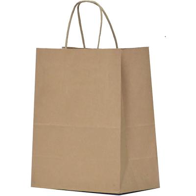 China Biodegradable Kraft Paper Food Clothing Shopping Gift Bags Designer Custom Paper Full Color Shopping Bags With Handles for sale