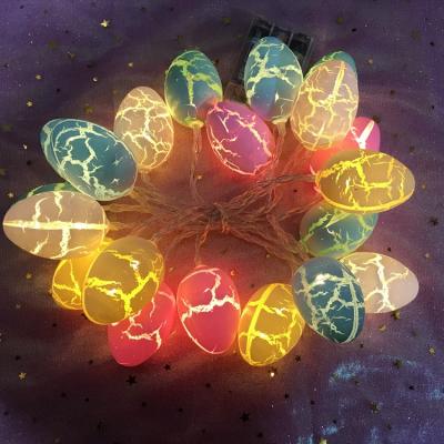 China Commercial Use Decorative Easter Egg Battery Operated LED String Light for sale