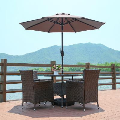 China Modern Small Shade Garden Umbrella For Two Or One People Patio Umbrella Parasols 6.8ft for sale