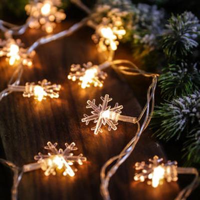 China Commercial Use Christmas Snowflake LED String Light for sale