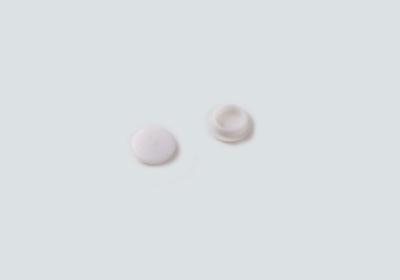 China Office Furniture Hardware Fittings 8mm Plastic Hole Cover Caps for sale