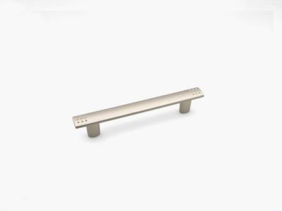 China Silver Steel Cabinet Door Handles kitchen furniture Push Pull Handles for sale