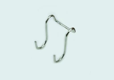 China Double Removable Kitchen hooks stainless steel over the door towel hooks for sale