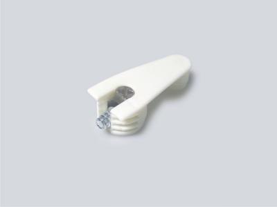 China conector plástico invisible de los muebles de la solución rápida de la ayuda de estante 2pin en venta