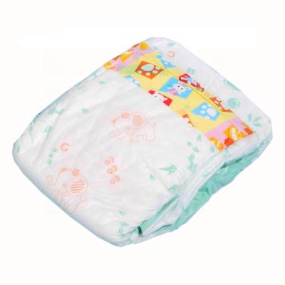 China Factory Price Super Dry Magic Tape Printed Disposable Diapers Light Up Baby Diapers for sale