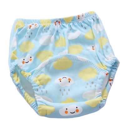 China Wholesale Infant Superdry Printed Soft Instant Diaper Pants Kids Baby Cloth Washable Reusable Sleepy Diaper for sale