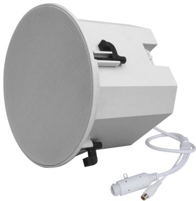 China Public Active POE Loudspeaker IP Address System IP POE Ceiling Speaker With RJ45 Port For Voice Paging Backup Circuit for sale