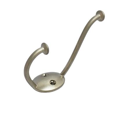 China Clothing Simple Design Wall Hook Coat Rack Zinc Alloy Wall Hanging For Clothes for sale