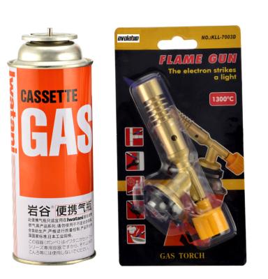 China New Viable Portable Micro Gas 7003D Welding Butane Cutting Brass Gas Torch Low Price Butane Torch Low Price Brass Flame Gun for sale