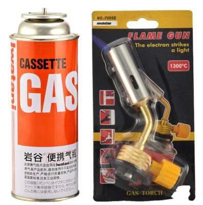 China New Viable 7005D Gas Portable Micro Welding Butane Cutting Brass Gas Torch Low Price Butane Torch Low Price Brass Flame Gun for sale