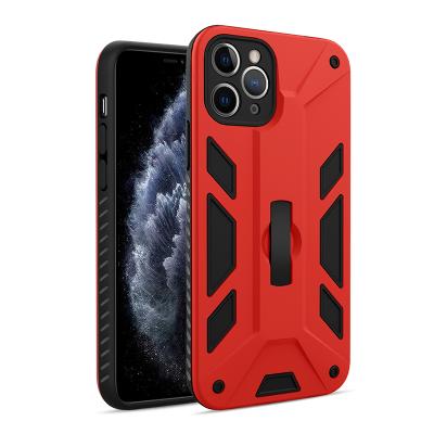 China Made From PC/TPU For iPhone 11 Pro Case Max Twitch Zone Finger Ring Holder Shockproof Hard 2 In 1 Phone Cover Cases for sale