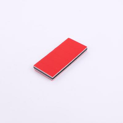 China Industrial Magnet Factory Direct Custom Magnetic Rubber Soft Magnetic Adhesive Soft Magnetic red film Black Glue Magnet for sale