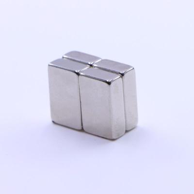 China Industrial Magnet Direct selling gold supplier N52 nickel plated square magnet for sale