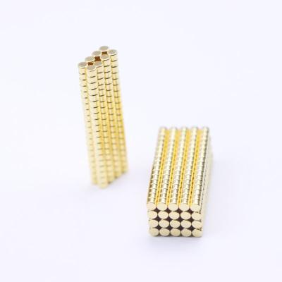 China Industrial Magnet Modern Latest Custom-Made Wholesale Durable Gold-Plated Gold Coating Flexible Magnet for sale