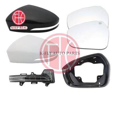 China Manual folding + electric folding changan oshan  X7 Side-view mirror changan auchan x7 mirror left and right rear view mirror shell lens assembly for sale