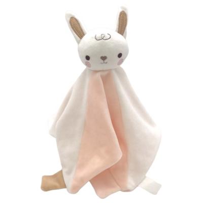 China Wholesale Fire Retardant Safety Blanket Baby Sloth Towel Stuffed Bunny Toy Plush Baby Blanket for sale