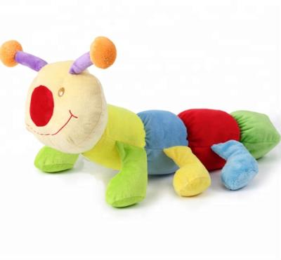 China Cute Plush Custom Stuffed Caterpillar Plush Toys Baby Educational Toys For Children for sale