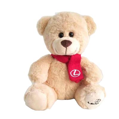 China Custom Logo Plush Stuffed Toys Plush Teddy Bear With Scarf for sale