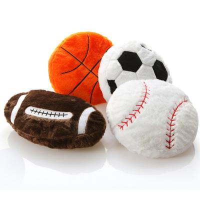 China Plush supply all kinds of plush ball pillow soccer, basketball and so on for 2018 world cup for sale