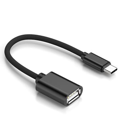 China Video Game Player Kurras Usb C To Usb Adapter Type C 3.0 On Go Male To Usb A Female Adapter Otg Compatible Cables Type C for sale