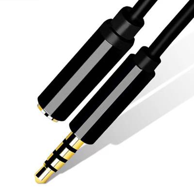 China Car Audio Kurras 3.5mm Earphone Splitter Cable 1 Male To Female 4 Y Splitter Stereo Cable for sale