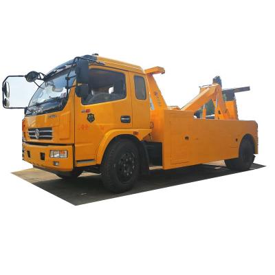 China Road Aid Rescue Dongfeng Eruo 3 Eruo 4 Chassis Medium Duty 5ton To Tow 8tons Wrecker Truck For Sale In Peru Chile for sale