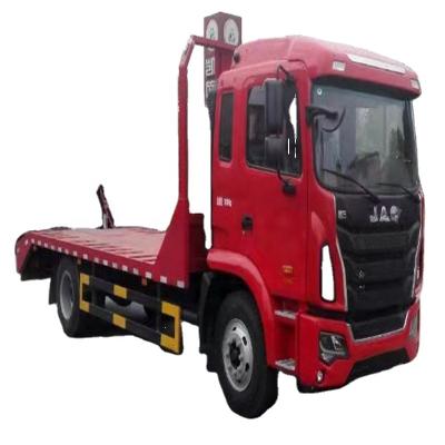 China Self Loading Heavy Duty Dongfeng Tow Equipment Flatbed Transport Truck With Cnj Chassis For Sale 4 - 6L for sale