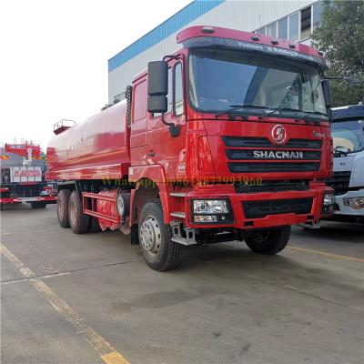 China Hotels Shacman 6*4 25000 liters drinking water truck 25 tons drinking water tanker truck for sale for sale