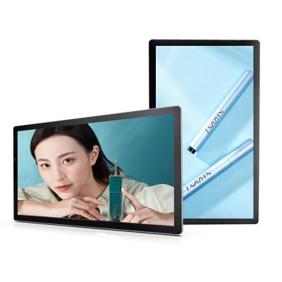 China 55 Inch Digital Signage Touch Screens LCD TV Wall Mounted Kiosk Advertising Display For Advertising 55 Inch for sale