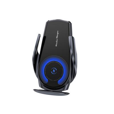 China 15W Auto-Lock Car Qi Fast Mobile Phone Wireless Charger 15W Wireless Car Phone Charger Stand K10 Wireless Fast Charger For All Mobile Phone for sale