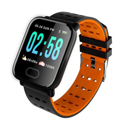 China 3G A6 Smart Watch IP67 Waterproof Logo Heart Rate Tracker Answer Customized Call SIM Card Smartwatch for iphone12 for sale