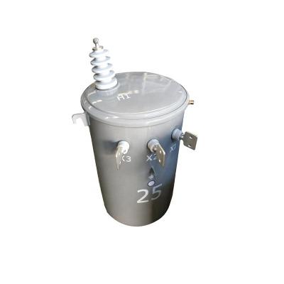 China Distribution System Overhead Type Pole Mounted Transformer, 15kva Single Phase Transformer Price, 15kva 25 KVA 10kva Transformer Price for sale