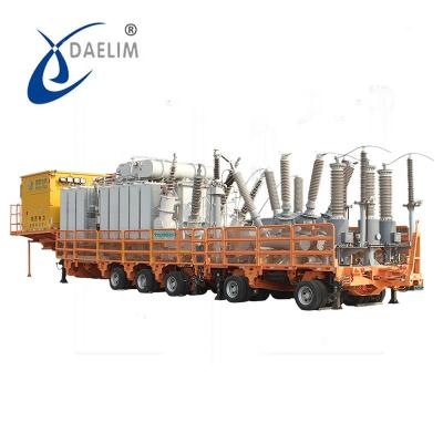 China Power KEMA Certificate 110kv 50mva Mobile Substation for sale