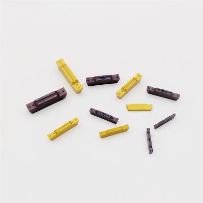 China Cutting Hard Metal Grooving Inserts Turning Tools Carbide Inserts MGGN MRMN MGMN Lathe Tool Thread Inserts for sale