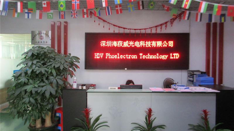 Verified China supplier - Shenzhen Hdv Photoelectron Technology Ltd.