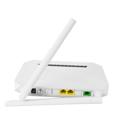 China FTTH 1GE+1FE+WIFI 2 Left Epon Onu XPON ONU Epon Gpon Onu Ontario with Catv for sale